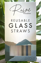 Load image into Gallery viewer, Multicolor Glass Straw Set