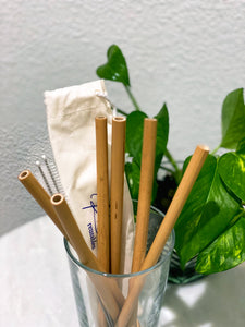 Bamboo Straw Set