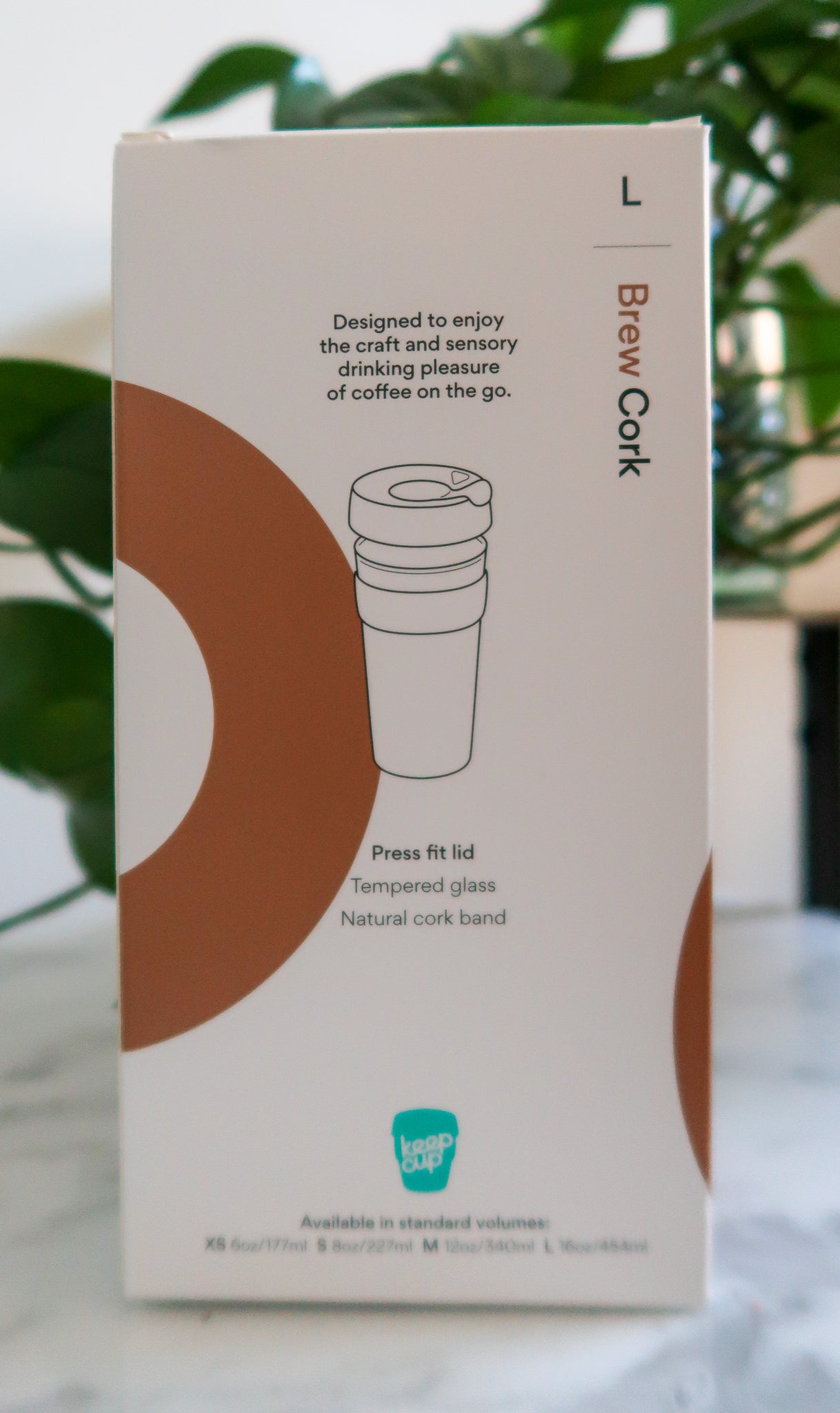 Keep Cup Reusable Coffee Cup - Cork – Simply Zero